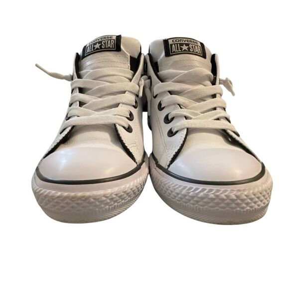 Chuck Taylor Converse All Star Leather Sneakers - Picture 5 of 12